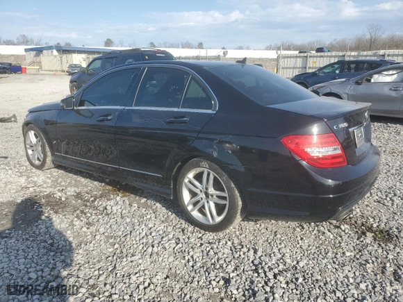 2013 Mercedes-Benz C-Class C 300 Sport with VIN WDDGF8AB4DR268763, listed as a Copart auction lot 45400355 with 141,923 mi miles and Salvage Title. Bid and sale history available at carsss.com. Image 2.