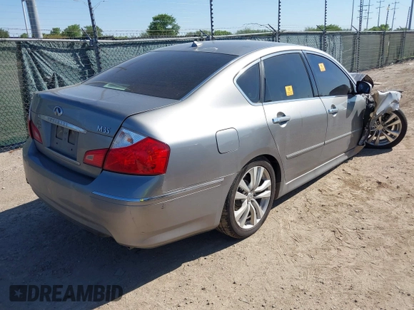 2008 Infiniti M with VIN JNKAY01E88M601828, listed as a IAAI auction lot 41949517 with Not Provided miles and . Bid and sale history available at DreamBid. Image 4.