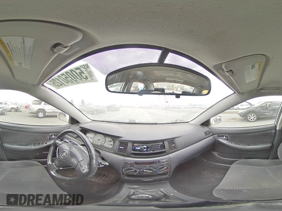 2005 Toyota Corolla CE with VIN 1NXBR32E25Z463861, listed as a Copart auction lot 50050125 with 218,974 mi miles and Salvage Title. Bid and sale history available at DreamBid. Image 12.