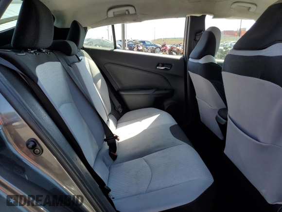 2018 Toyota Prius Two with VIN JTDKBRFU5J3596529, listed as a Copart auction lot 52039845 with 160,526 mi miles and Salvage Title. Bid and sale history available at carsss.com. Image 11.