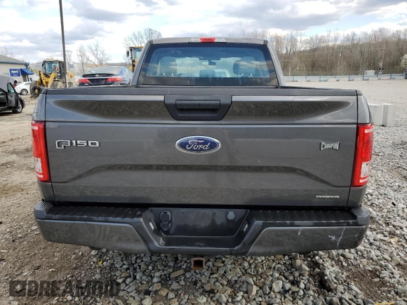 2015 Ford F-150 XL with VIN 1FTEX1C89FKE82179, listed as a Copart auction lot 50309225 with 122,150 mi miles and Non Repairable. Bid and sale history available at carsss.com. Image 6.