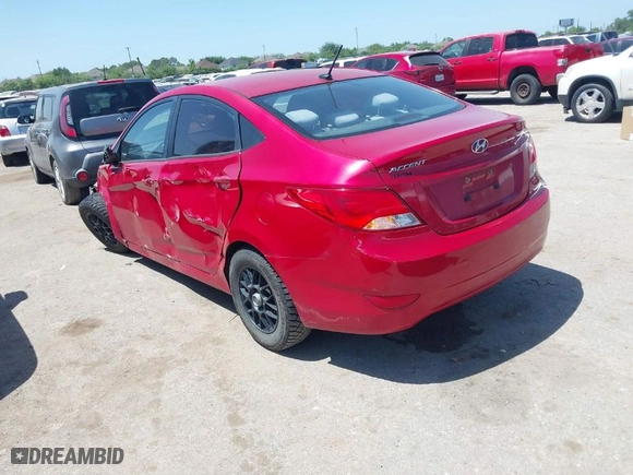 2016 Hyundai Accent SE with VIN KMHCT4AE6GU963876, listed as a IAAI auction lot 41996278 with 115,466 mi miles. Bid and sale history available at carsss.com. Image 3.