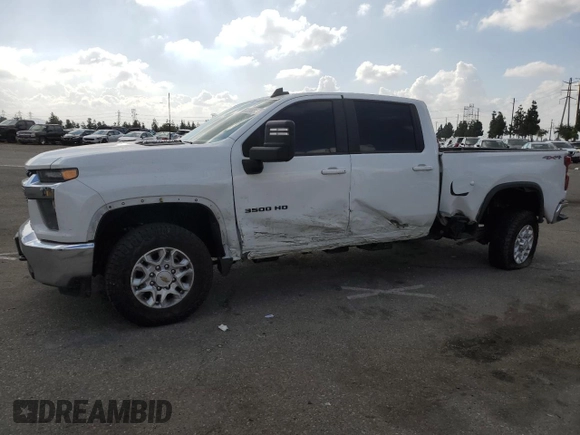 2021 Chevrolet Silverado 3500HD LT with VIN 1GC4YTEY1MF285854, listed as a Copart auction lot 78266814 with 183,764 mi miles and Salvage Title. Bid and sale history available at carsss.com. Image 1.