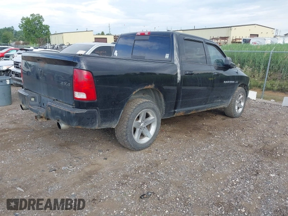 2012 Ram 1500 Sport with VIN 1C6RD7MT6CS128073, listed as a IAAI auction lot 42809944 with 217,179 mi miles and . Bid and sale history available at DreamBid. Image 4.