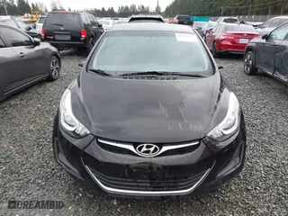 2016 Hyundai Elantra SE with VIN KMHDH4AE6GU628350, listed as a IAAI auction lot 41915493 with 1 mi miles. Bid and sale history available at carsss.com. Image 12.