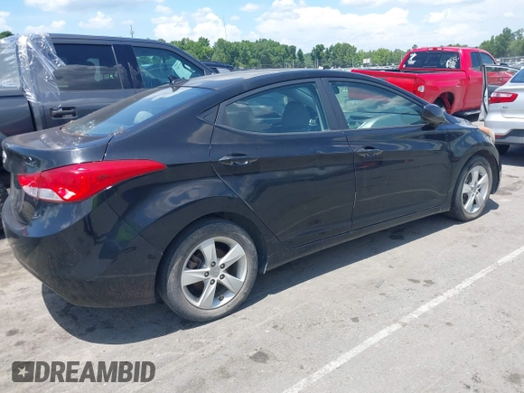 2012 Hyundai Elantra Limited with VIN KMHDH4AEXCU174890, listed as a IAAI auction lot 42788457 with 154,352 mi miles and . Bid and sale history available at DreamBid. Image 4.