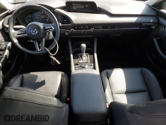 2021 Mazda 3 Premium with VIN 3MZBPADLXMM214735, listed as a Copart auction lot 52958545 with 22,594 mi miles and Salvage title. Bid and sale history available at DreamBid. Image 8.