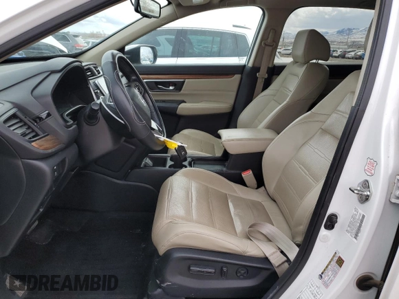 2019 Honda CR-V Touring with VIN 7FARW2H95KE015140, listed as a Copart auction lot 49655225 with 95,832 mi miles and Salvage Title. Bid and sale history available at carsss.com. Image 7.