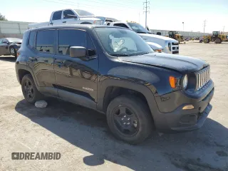 2018 Jeep Renegade Sport с VIN ZACCJBAH8JPH19695, выставлен на аукционе Copart как лот 52029725 с пробегом 57 364 миль миль и Списание • Salvage title. История ставок и продаж доступна на DreamBid. Изображение 4.