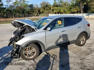 2018 Hyundai Santa Fe 2.4L z VIN 5XYZT3LB0JG540814, wystawiony jako Copart lot #51090645 z przebiegiem 69 502 mil mil oraz Nie do naprawy • Non repairable. Historia ofert i sprzedaży dostępna na DreamBid. Obrazek 1.