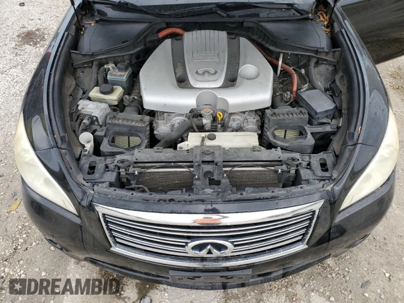 2012 Infiniti M35h Hybrid with VIN JN1EY1AP7CM910275, listed as a Copart auction lot 50419895 with 190,367 mi miles and Clean Title. Bid and sale history available at carsss.com. Image 11.