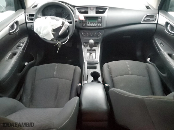 2017 Nissan Sentra SV with VIN 3N1AB7AP4HY255614, listed as a Copart auction lot 87386964 with 0 mi miles and Non Repairable. Bid and sale history available at carsss.com. Image 8.