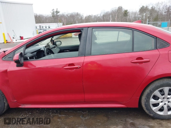 2021 Toyota Corolla LE with VIN JTDEPMAE9MJ141300, listed as a IAAI auction lot 41721838 with 51,439 mi miles and . Bid and sale history available at carsss.com. Image 14.