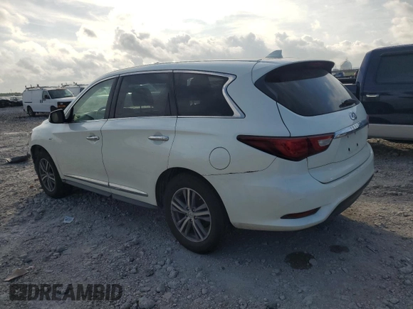 2017 Infiniti QX60 with VIN 5N1DL0MNXHC510523, listed as a Copart auction lot 54794295 with 163,737 mi miles and Clean Title. Bid and sale history available at DreamBid. Image 2.