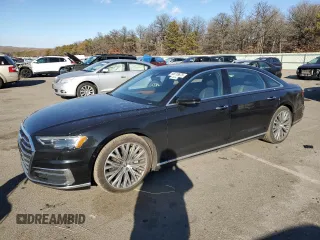 2019 Audi A8 z VIN WAU8DAF87KN004768, wystawiony jako Copart lot #88218675 z przebiegiem 42 354 mil mil oraz Szkody całkowita. Historia ofert i sprzedaży dostępna na DreamBid. Obrazek 1.