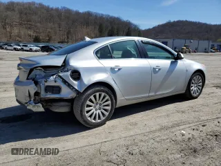 2011 Buick Regal CXL RL1 with VIN 2G4GN5EC4B9213103, listed as a Copart auction lot 50019675 with 204,330 mi miles and Salvage Title. Bid and sale history available at DreamBid. Image 3.