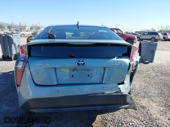 2018 Toyota Prius Two with VIN JTDKARFU9J3065238, listed as a IAAI auction lot 41676208 with 267,357 mi miles. Bid and sale history available at carsss.com. Image 16.