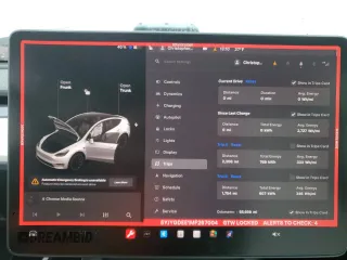 2021 Tesla Model Y Long Range with VIN 5YJYGDEE1MF267004, listed as a Copart auction lot 88708485 with 65,669 mi miles and Salvage Title. Bid and sale history available at DreamBid. Image 9.