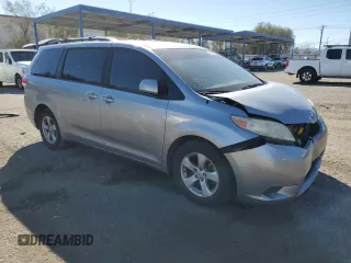 2011 Toyota Sienna LE AAS with VIN 5TDKK3DC8BS123148, listed as a Copart auction lot 46321265 with 213,568 mi miles and Salvage Title. Bid and sale history available at DreamBid. Image 4.