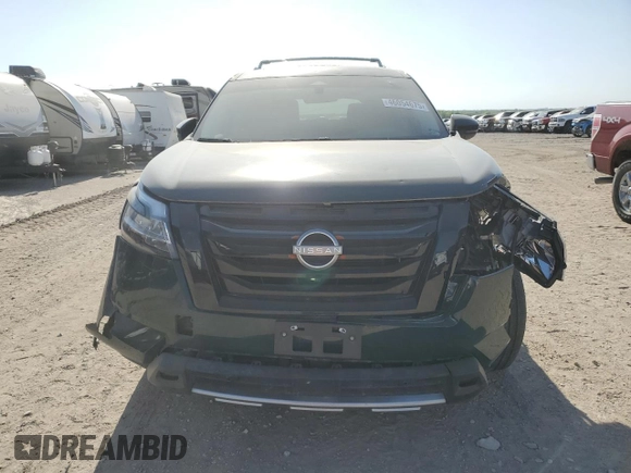 2024 Nissan Pathfinder SL with VIN 5N1DR3CDXRC252174, listed as a Copart auction lot 46054675 with 10,589 mi miles and Salvage title. Bid and sale history available at DreamBid. Image 5.