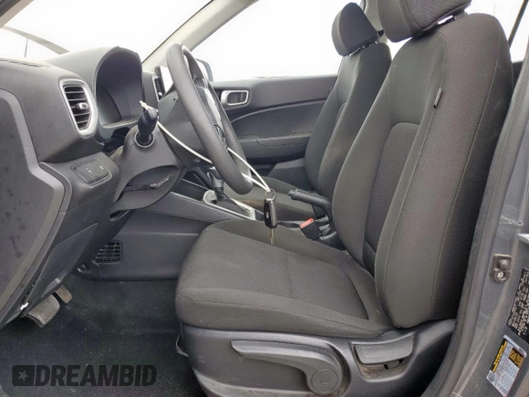 2023 Hyundai Venue SE with VIN KMHRB8A30PU265573, listed as a Copart auction lot 56386975 with 59,191 mi miles and Salvage title. Bid and sale history available at DreamBid. Image 7.