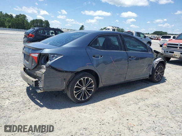2016 Toyota Corolla L with VIN 2T1BURHE4GC563120, listed as a Copart auction lot 60828895 with 222,020 mi miles and Salvage title. Bid and sale history available at DreamBid. Image 3.