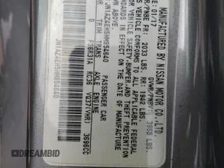 2017 Nissan 370Z Touring with VIN JN1AZ4EH5HM954640, listed as a Copart auction lot 69321742 with 42,754 mi miles. Bid and sale history available at carsss.com. Image 14.