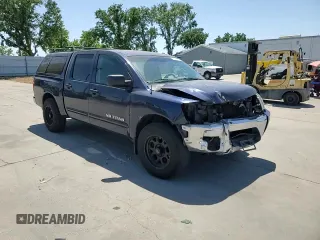 2012 Nissan Titan SV with VIN 1N6AA0ED3CN331091, listed as a Copart auction lot 57805625 with 106,693 mi miles and Salvage title. Bid and sale history available at DreamBid. Image 14.