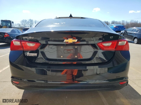 2018 Chevrolet Malibu LT with VIN 1G1ZD5ST5JF140553, listed as a Copart auction lot 50463175 with 117,015 mi miles and Salvage Title. Bid and sale history available at carsss.com. Image 6.