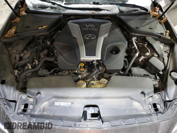 2017 Infiniti Q50 Signature Edition z VIN JN1EV7AP8HM740950, wystawiony jako Copart lot #88623625 z przebiegiem 96 576 mil mil oraz Szkoda całkowita • Salvage title. Historia ofert i sprzedaży dostępna na DreamBid. Obrazek 13.