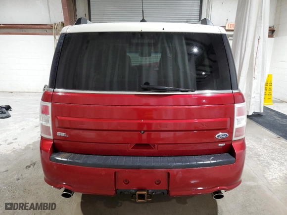 2013 Ford Flex SEL with VIN 2FMHK6C81DBD00194, listed as a Copart auction lot 49698915 with 199,232 mi miles and Salvage Title. Bid and sale history available at carsss.com. Image 6.