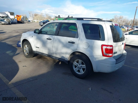2008 Ford Escape Hybrid with VIN 1FMCU59H58KD75563, listed as a IAAI auction lot 41939067 with 127,609 mi miles. Bid and sale history available at carsss.com. Image 3.