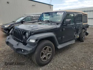 2020 Jeep Wrangler Unlimited Sport z VIN 1C4HJXDG5LW238170, wystawiony jako Copart lot #55970665 z przebiegiem 91 713 mil mil oraz Szkoda całkowita • Salvage title. Historia ofert i sprzedaży dostępna na DreamBid. Obrazek 1.