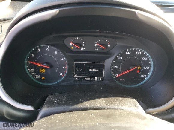 2022 Chevrolet Malibu LT with VIN 1G1ZD5ST4NF153817, listed as a Copart auction lot 89371715 with 32,308 mi miles and Salvage Title. Bid and sale history available at carsss.com. Image 9.