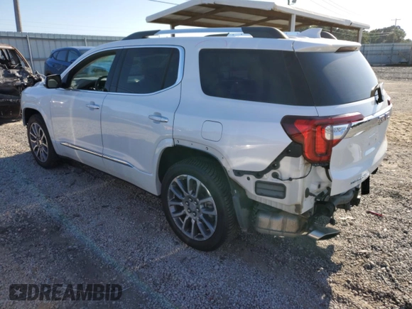 2021 GMC Acadia Denali с VIN 1GKKNXLS6MZ191848, выставлен на аукционе Copart как лот 73706404 с пробегом 62 949 миль миль и Чистый • Clean title. История ставок и продаж доступна на DreamBid. Изображение 2.
