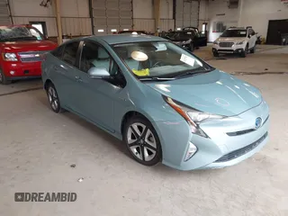 2016 Toyota Prius Four with VIN JTDKARFU6G3014109, listed as a IAAI auction lot 41757920 with 180,416 mi miles. Bid and sale history available at carsss.com. Image 1.