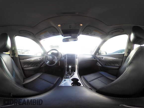 2017 Infiniti Q50 Premium with VIN JN1EV7AR2HM830032, listed as a IAAI auction lot 40777161 with 104,834 mi miles and . Bid and sale history available at DreamBid. Image 18.