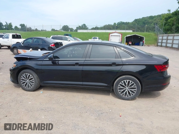 2020 Volkswagen Jetta S with VIN 3VWCB7BU0LM076901, listed as a IAAI auction lot 42589513 with 43,446 mi miles and . Bid and sale history available at DreamBid. Image 14.