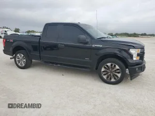2017 Ford F-150 XL with VIN 1FTEX1CP4HKD67029, listed as a Copart auction lot 47726485 with 171,921 mi miles and Salvage Title. Bid and sale history available at carsss.com. Image 4.