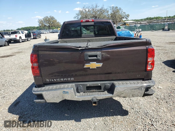 2016 Chevrolet Silverado 1500 LT with VIN 1GCRCREC8GZ244426, listed as a Copart auction lot 50724685 with 100,830 mi miles and Salvage Title. Bid and sale history available at DreamBid. Image 6.