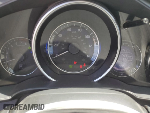 2017 Honda Fit EX with VIN JHMGK5H79HS001542, listed as a Copart auction lot 58732445 with 117,936 mi miles and Salvage title. Bid and sale history available at DreamBid. Image 9.