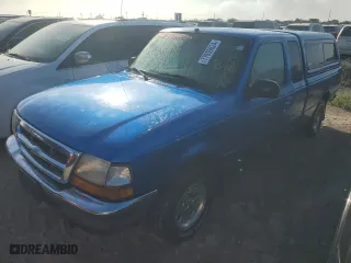 1998 Ford Ranger XL with VIN 1FTYR14X8WPB56910, listed as a Copart auction lot 77939624 with 77,672 mi miles and Non Repairable. Bid and sale history available at carsss.com. Image 1.
