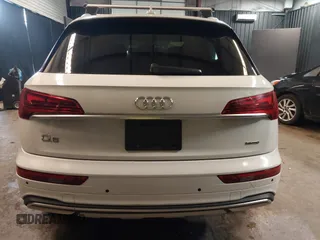 2021 Audi Q5 Premium Plus with VIN WA1BAAFY0M2110401, listed as a IAAI auction lot 42525489 with 50,080 mi miles and . Bid and sale history available at DreamBid. Image 17.