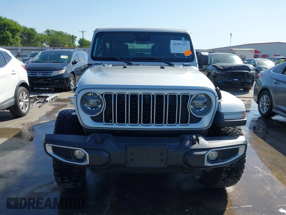 2024 Jeep Wrangler Sahara with VIN 1C4PJXEN7RW103564, listed as a IAAI auction lot 41997651 with 16,529 mi miles and . Bid and sale history available at carsss.com. Image 13.