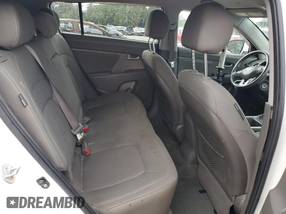 2012 Kia Sportage EX with VIN KNDPC3A2XC7192367, listed as a Copart auction lot 57698365 with 106,730 mi miles and Salvage title. Bid and sale history available at DreamBid. Image 11.