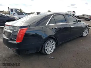 2016 Cadillac CTS Sedan RWD with VIN 1G6AP5SX2G0197905, listed as a Copart auction lot 44547575 with 78,695 mi miles and Salvage Title. Bid and sale history available at carsss.com. Image 3.