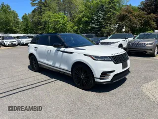 2018 Land Rover Range Rover Velar R-Dynamic SE z VIN SALYL2RV2JA722174, wystawiony jako Copart lot #59801345 z przebiegiem 99 063 mil mil oraz Czysty tytuł • Clean title. Historia ofert i sprzedaży dostępna na DreamBid. Obrazek 1.