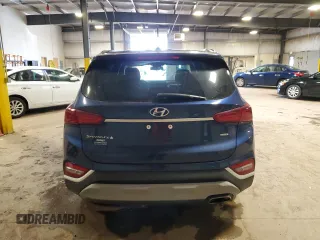 2020 Hyundai Santa Fe SE with VIN 5NMS2CAD4LH180349, listed as a Copart auction lot 50379195 with 34,746 mi miles and Salvage Title. Bid and sale history available at carsss.com. Image 6.