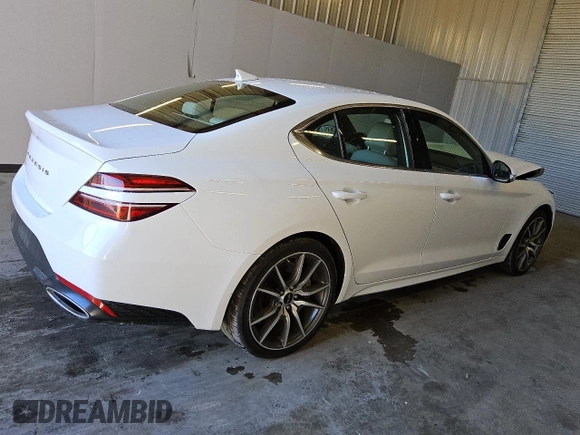 2024 Genesis G70 2.5T with VIN KMTG34SC1RU142725, listed as a Copart auction lot 82952744 with 14,188 mi miles and Clean Title. Bid and sale history available at carsss.com. Image 3.