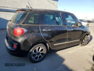 2014 FIAT 500L Lounge with VIN ZFBCFACH7EZ009822, listed as a Copart auction lot 78834114 with 73,274 mi miles and Salvage Title. Bid and sale history available at carsss.com. Image 3.
